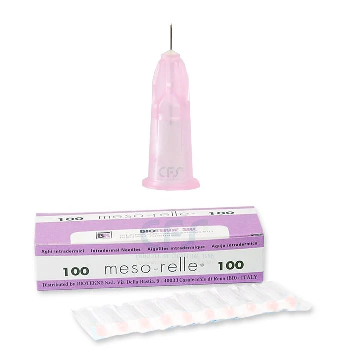 Aghi meso-relle per mesoterapia - Luer 32G x 6 mm (100pz)