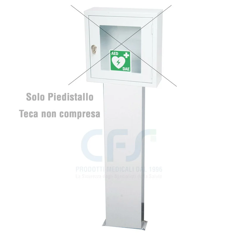 Piedistallo in metallo per Teca mod. VISIO
