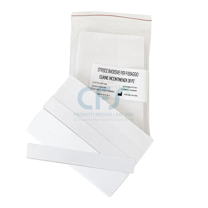 Striscia biadesiva per catetere esterno (Conf. 30 pz.)