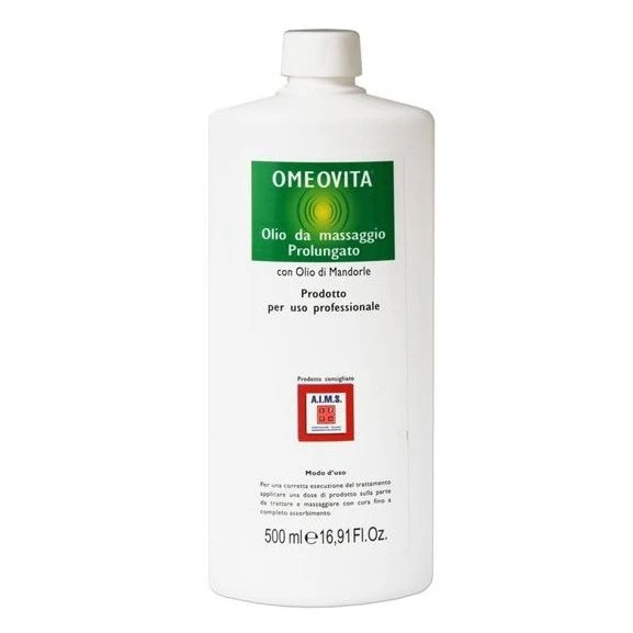 Olio per massaggio Eudermico OMEOVITA 500 ml