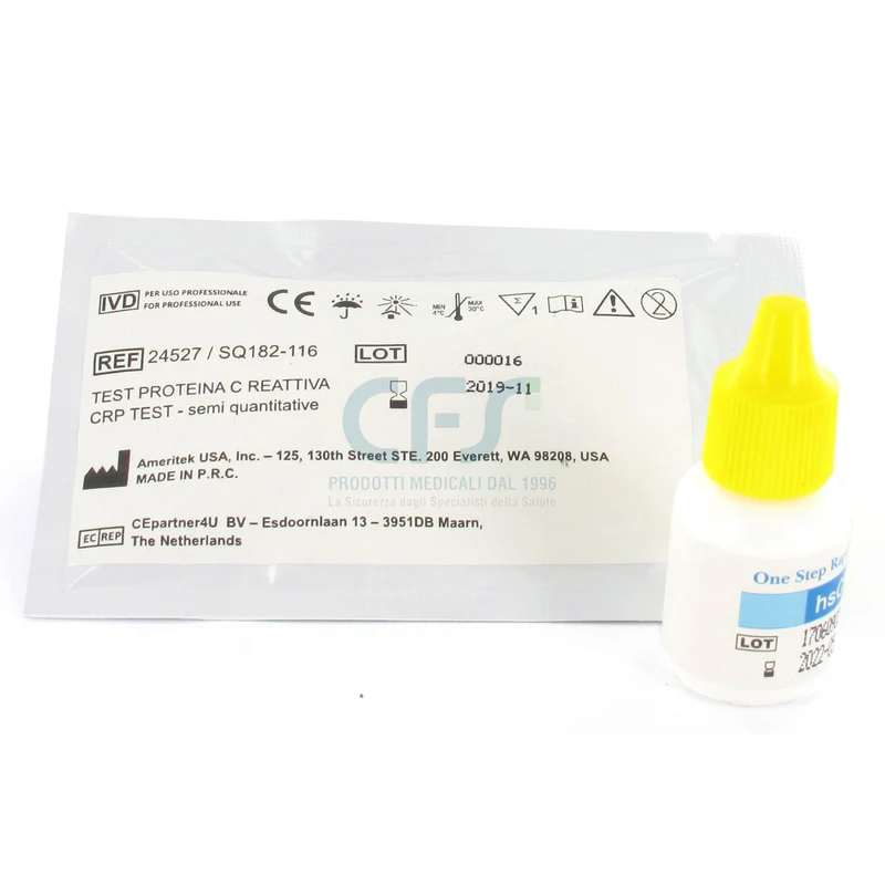 Test PCR proteina C-Reattiva Semi-Quantitativo (conf. 20 pz.)
