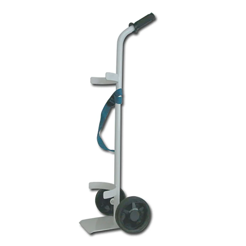 Carrello per Bombole Ossigeno da 5-7 litri