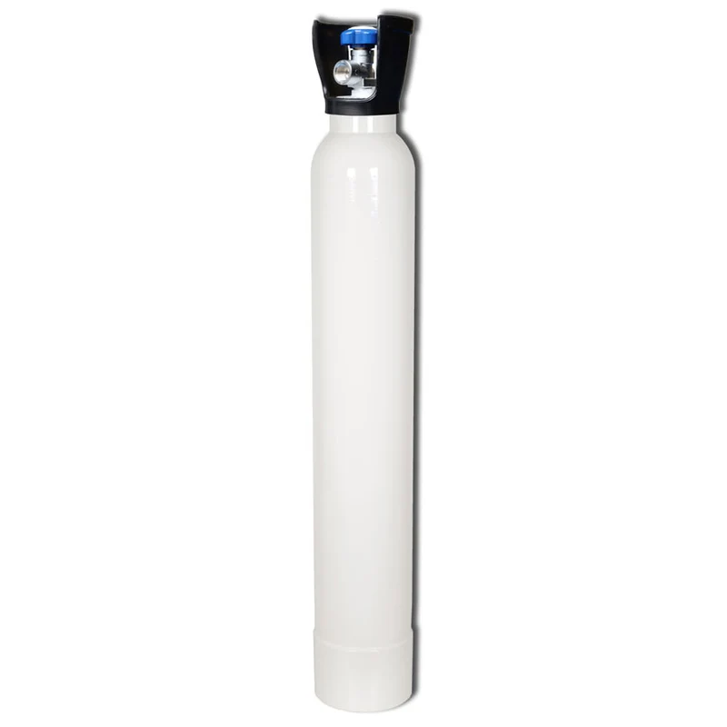 Bombola Ossigeno vuota con valvola BRITISH ST. - 10 litri