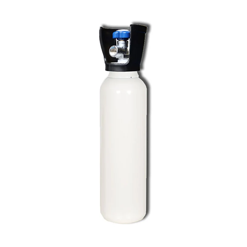 Bombola Ossigeno vuota con valvola BRITISH ST. - 5 litri
