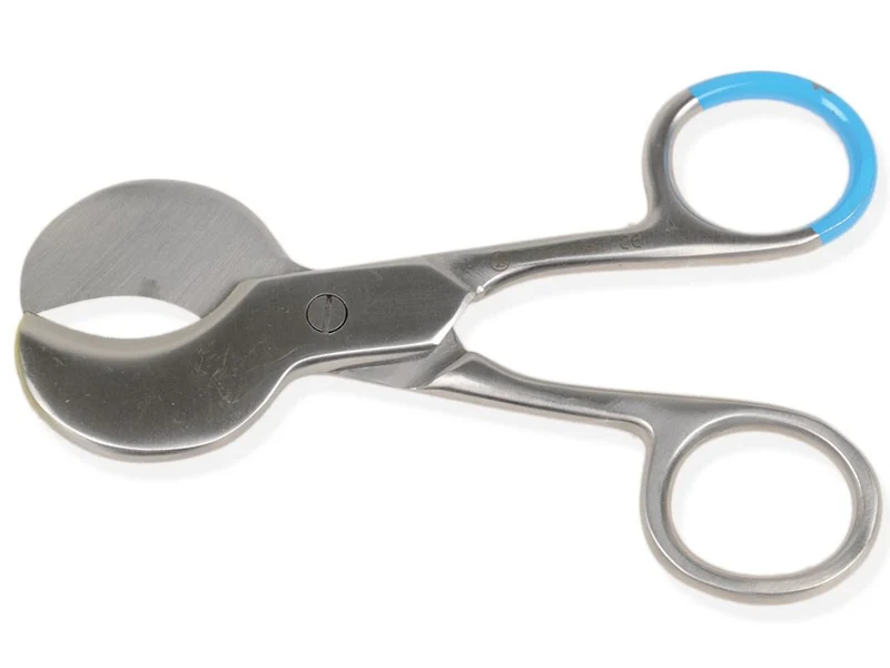 Forbici ombelicali monouso modello US Rette cm 10,5 (conf. 25 pz)