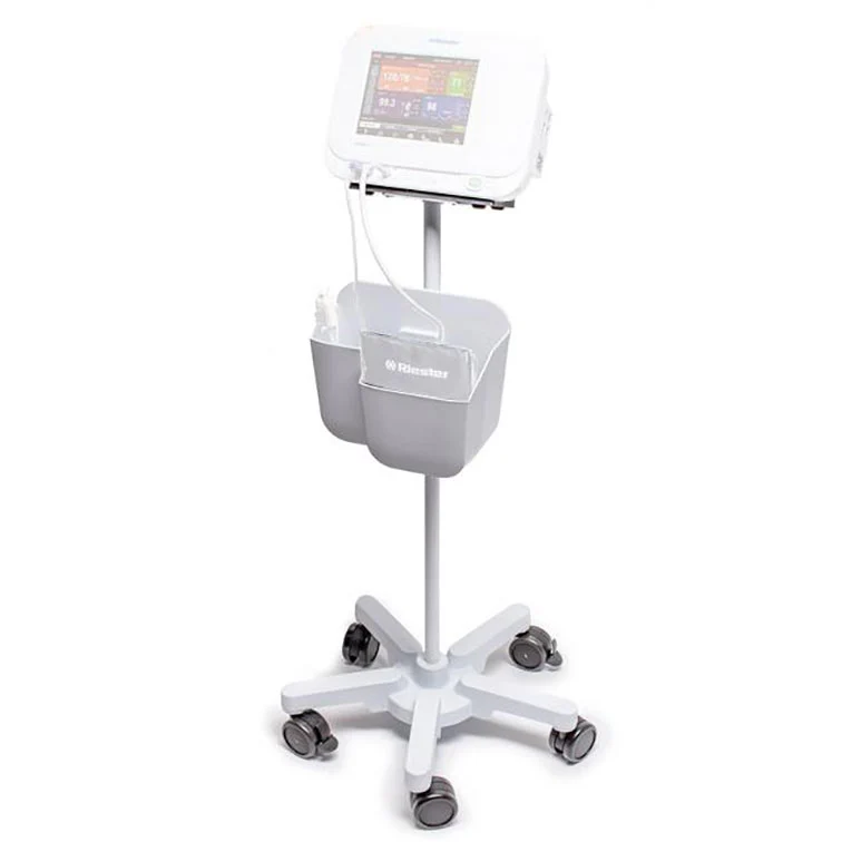 Carrello con cestino per Monitor multiparametrico RIESTER RVS-100
