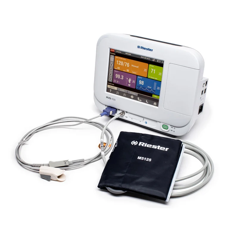 Monitor multiparametrico RIESTER RVS-100 + Stampante - SpO2, NIBP