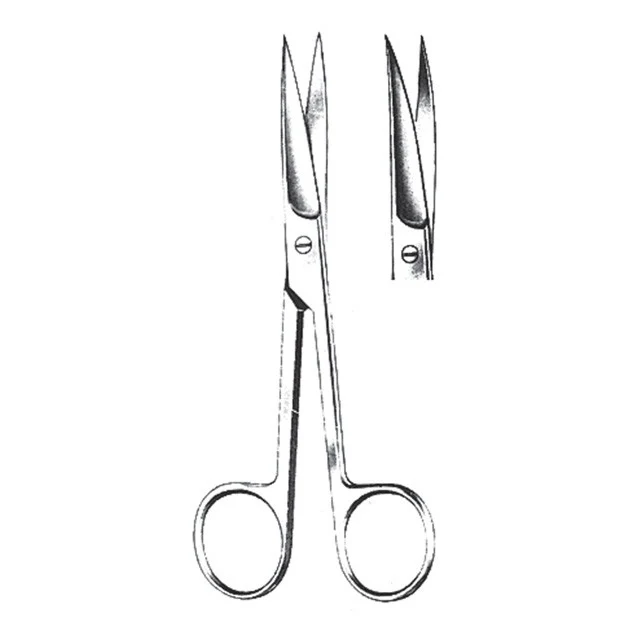 Forbici Acute Curve cm 18