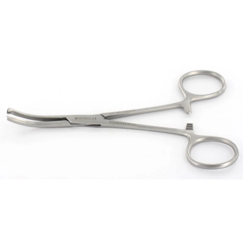 Pinza Kocher curva cm 20