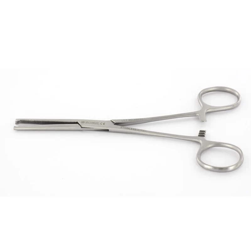 Pinza Kocher retta cm 18