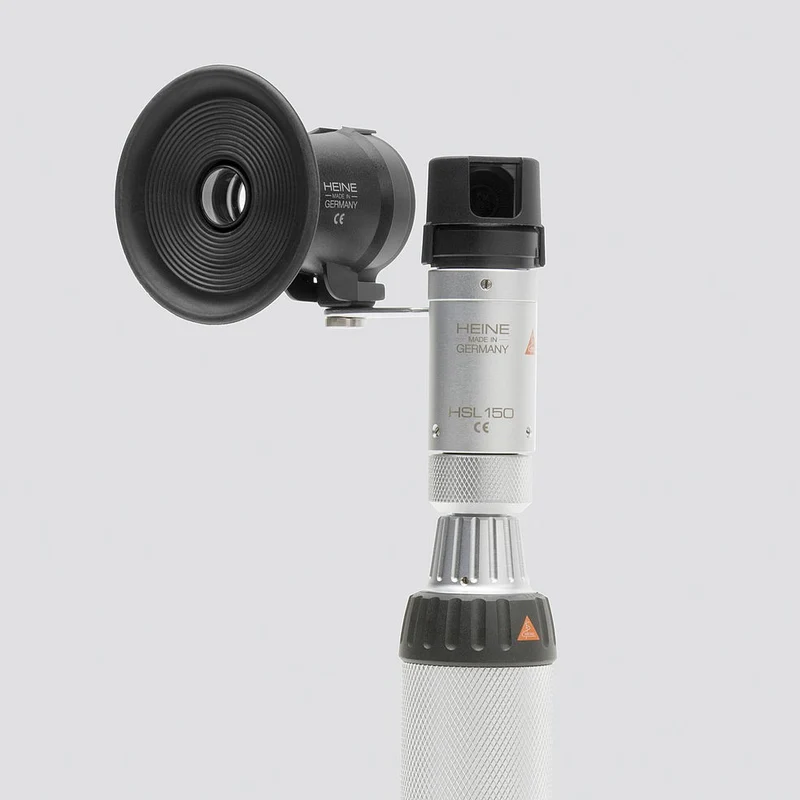 Lampada a fessura HSL150 con manico ricaricabile BETA 4 SLIM NT e caricatore NT 4 - C-266.20.471