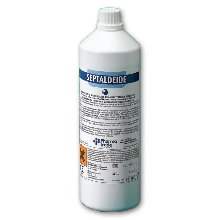 Disinfettante sterilizzante SEPTALDEIDE 2.0 - Flacone 1000 ml