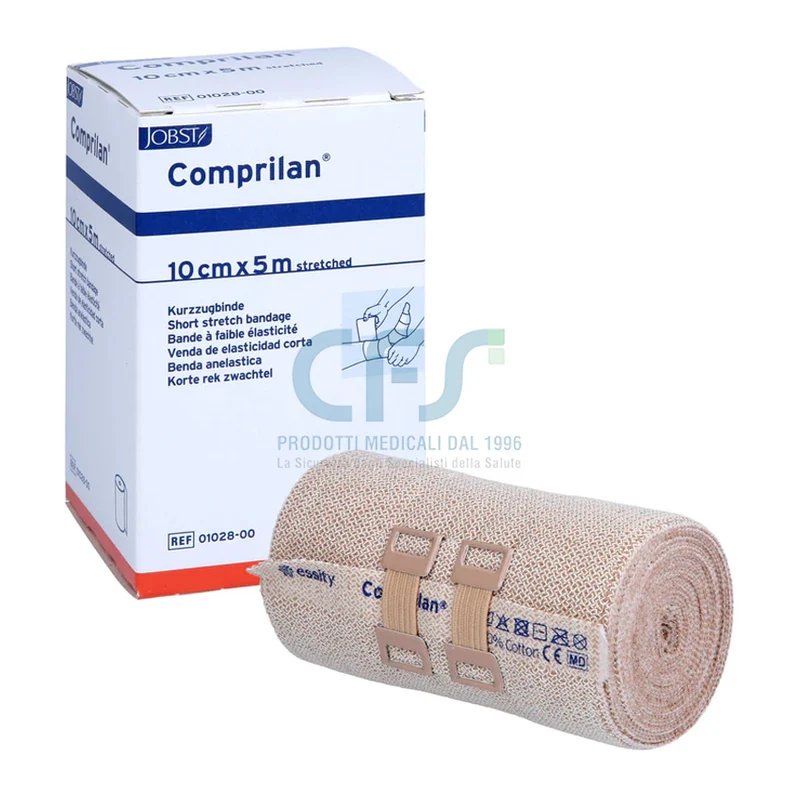 Bendaggio compressivo Comprilan cm 8 x 5 mt
