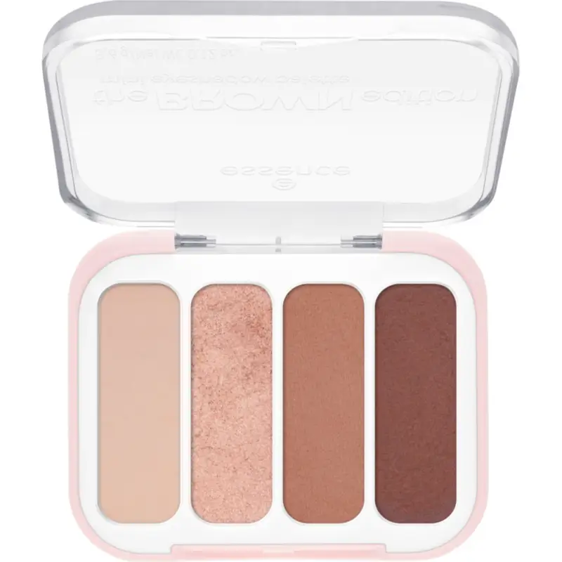Essence Mini Eyeshadow Palette: The Brown Edition, 3.6 g
