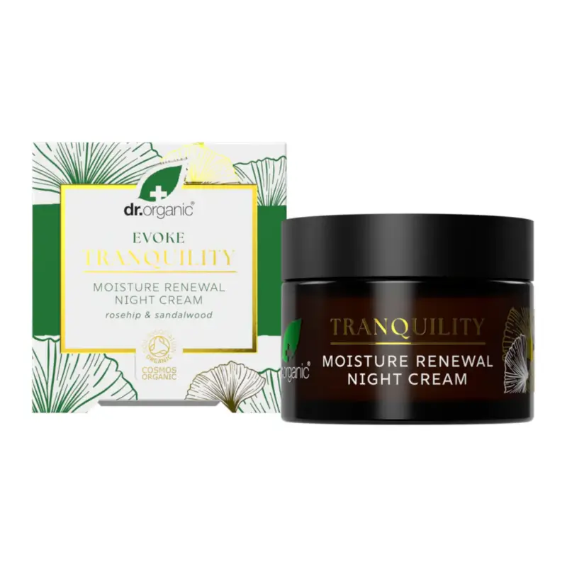 Dr.Organic Evoke Tranquility Night Cream, 50 ml