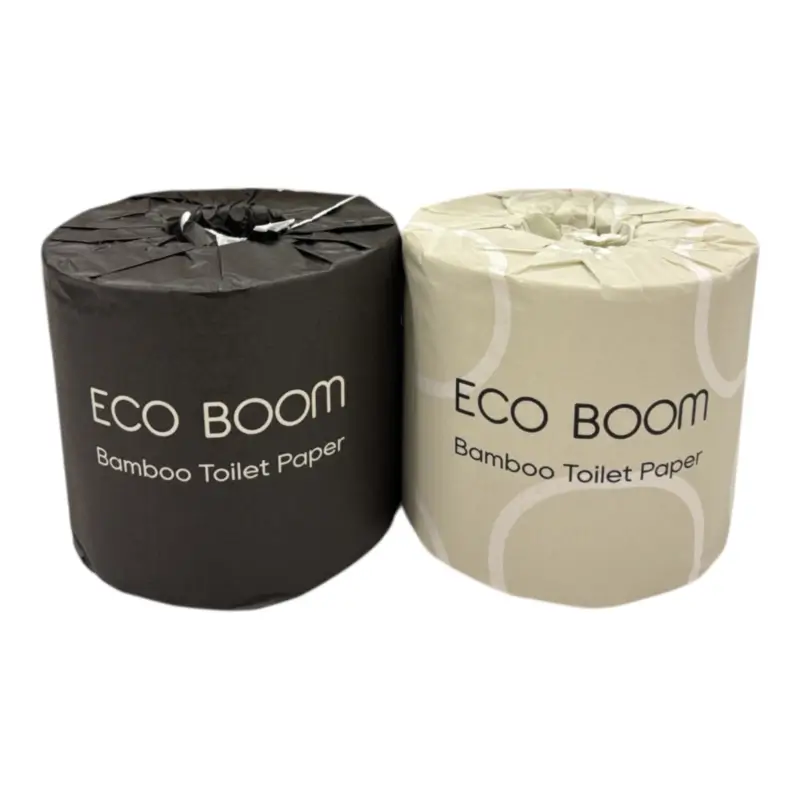 Eco Boom 3-Ply Bamboo Toilet Paper – 100% Natural