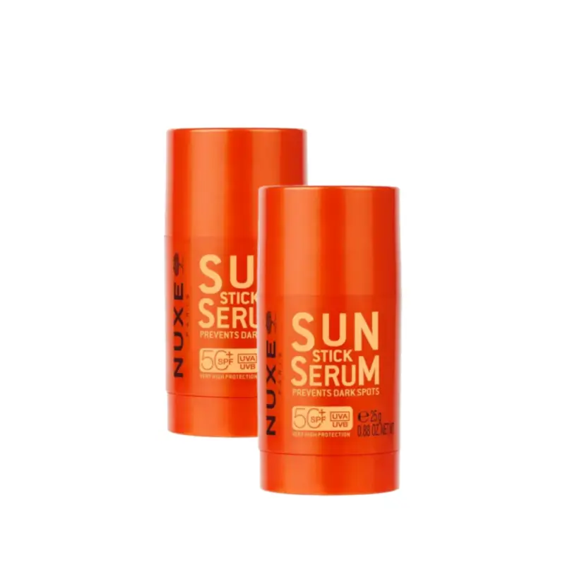 Nuxe Sun Sun Protection Serum Stick SPF 50+, Pack of 2 x 25 g