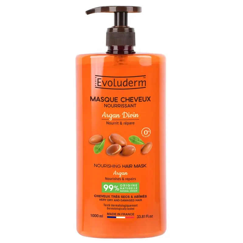 Evoluderm Argan Divin Hair Mask, 1000 ml