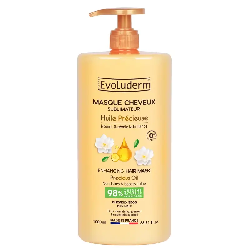 Evoluderm Precious Nourishing Hair Mask, 1000 ml
