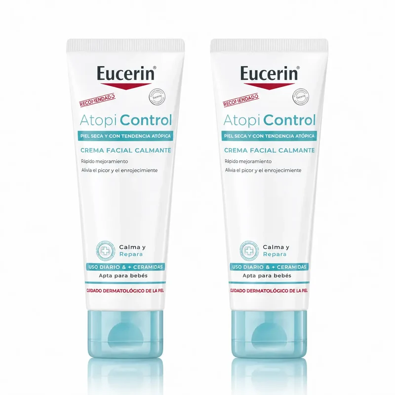 Eucerin Atopicontrol Face Cream, 50ml, pack 2