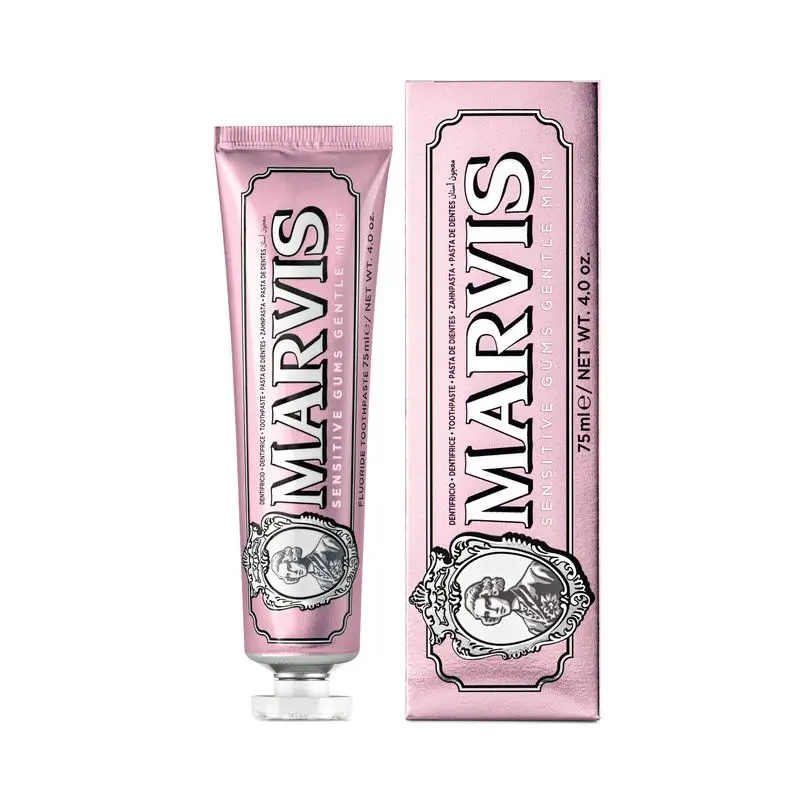 Marvis Sensitive Gums Gentle Mint Toothpaste With Fluoride , 75 ml