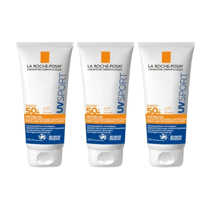 La Roche Posay Anthelios Uvsport Resistant Lotion Spf50+ , 3X200 Ml