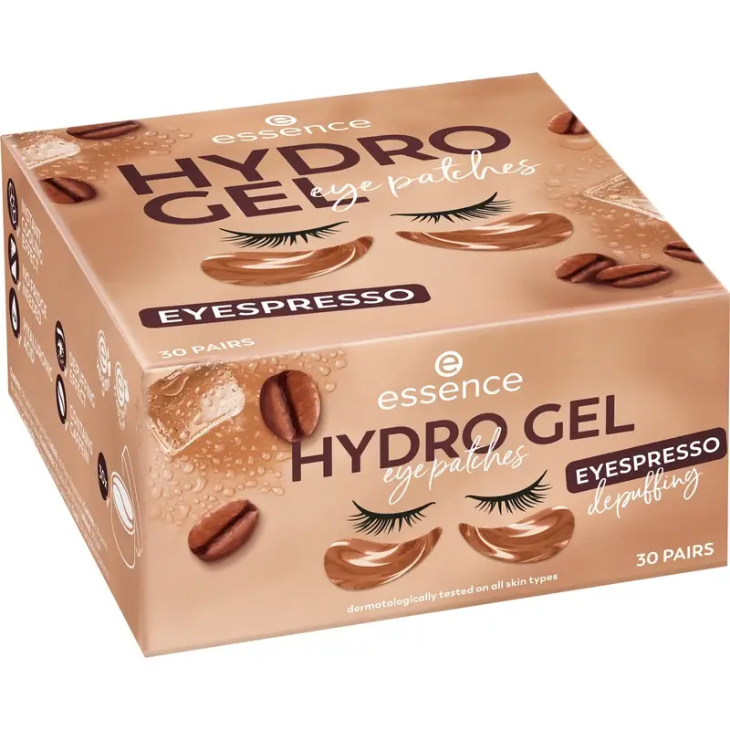 Essence Hydrogel Eye Patches 30 Pairs Hydro Gel Eyespresso , 30 pairs