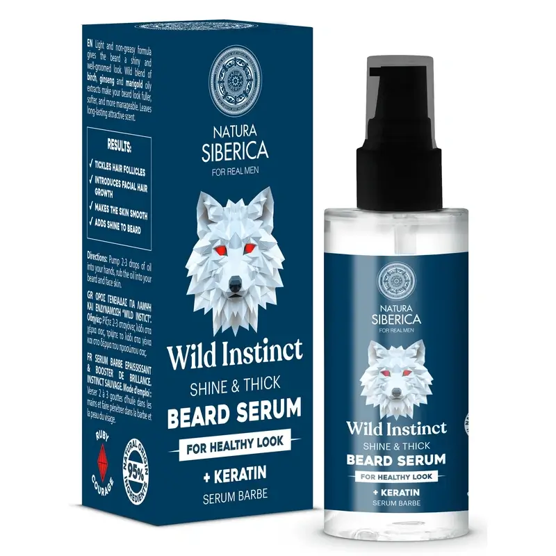 Natura Siberica Men Wild Arctic. Beard Serum, 50 ml